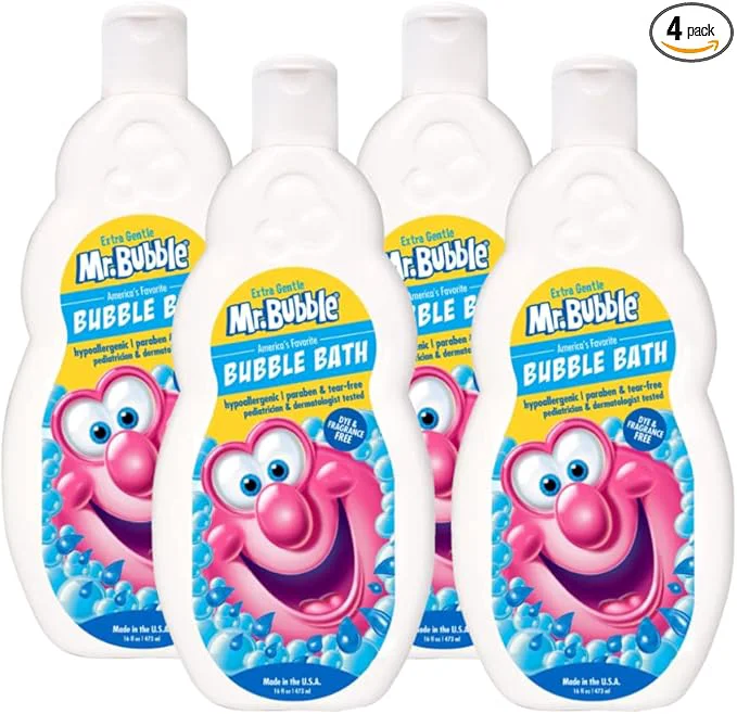Clean Mr. Bubble Bath Extra Gentle Modern
