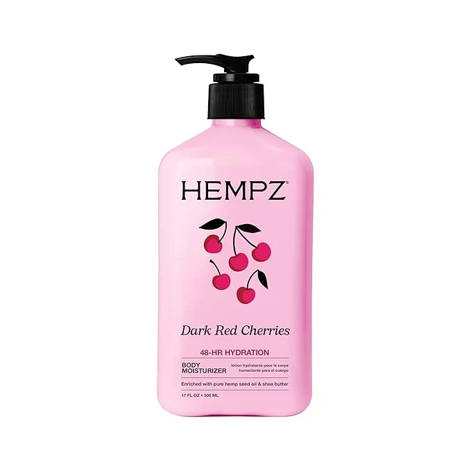 Environmentally Friendly Hempz Cherry Body Lotion Ultra Hydrating Daily Moisturizer Self Care Contemporary