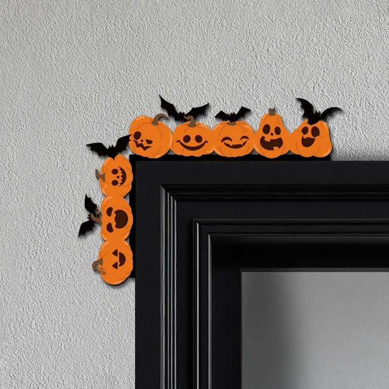 Smooth Ownkoti Pumpkin Bat Door Corner Decoration Environmentally Friendly