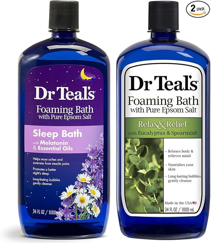 Powerful Dr Teal's Foaming Bath Variety Gift Set Trendy