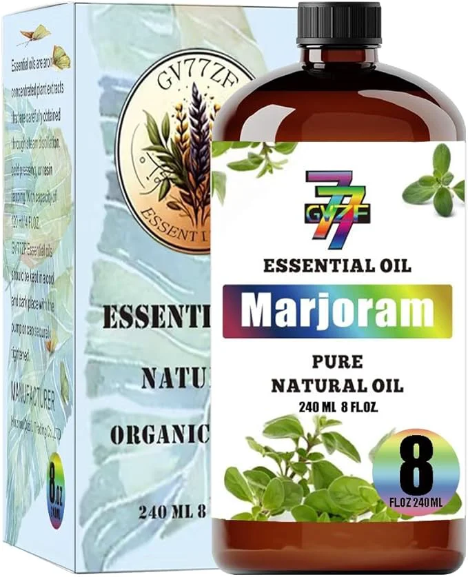 Sustainable Marjoram Essential Oil Green