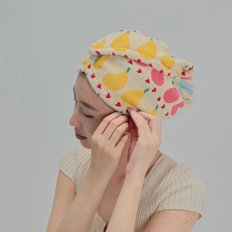 Consistent Ownkoti Cotton Rural Pear Hair Drying Towel Wrap Responsible