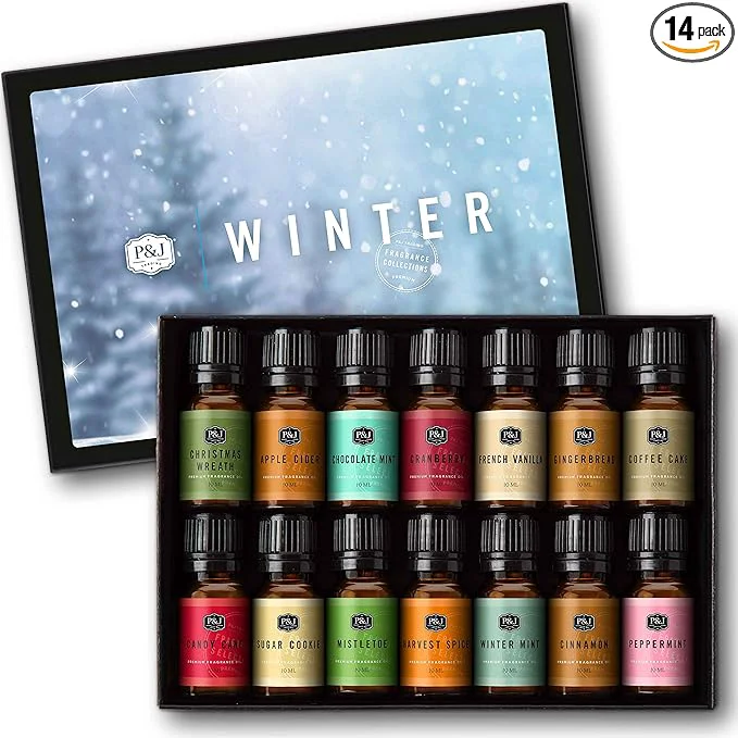 Fashionable P J Trading Fragrance Oil Winter Set Candle Scents Quality