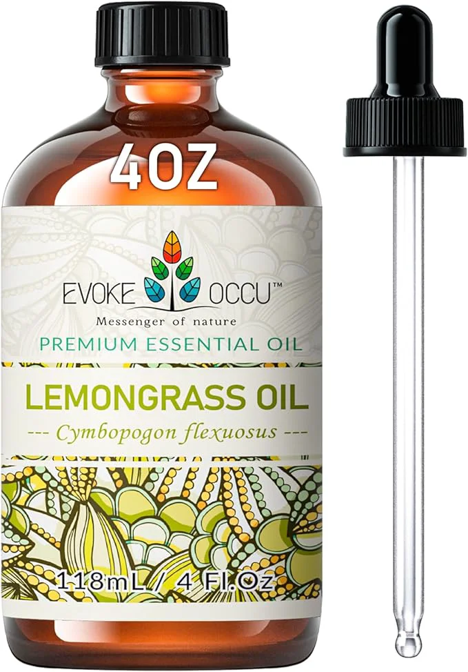 Authentic EVOKE OCCU Lemongrass Essential Oil Safe