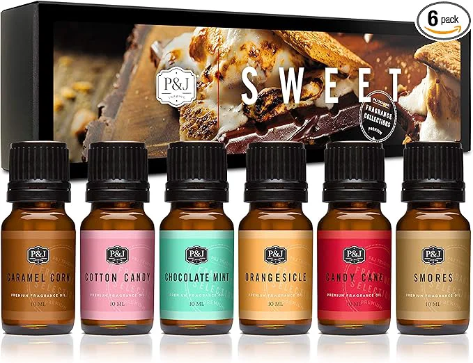 Enhanced P J Trading Fragrance Oils for Diffusers for Home Sweet Set Fragrance Scents Durable