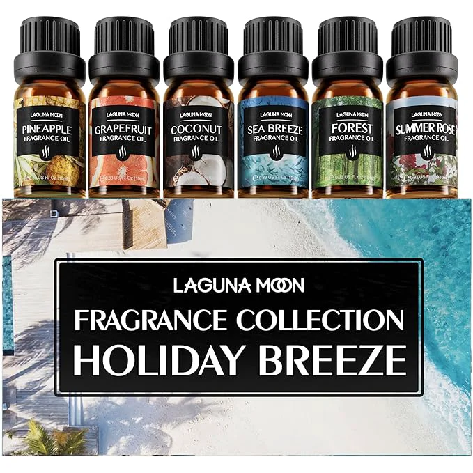 Eco-Friendly Lagunamoon Summer Essential Oils Set Versatile