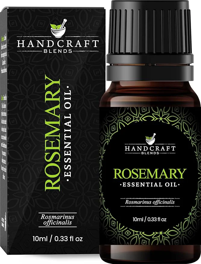Refined Handcraft Blends Rosemary Essential Oil – 0.33 Fl Oz – Pure and Natural – Original