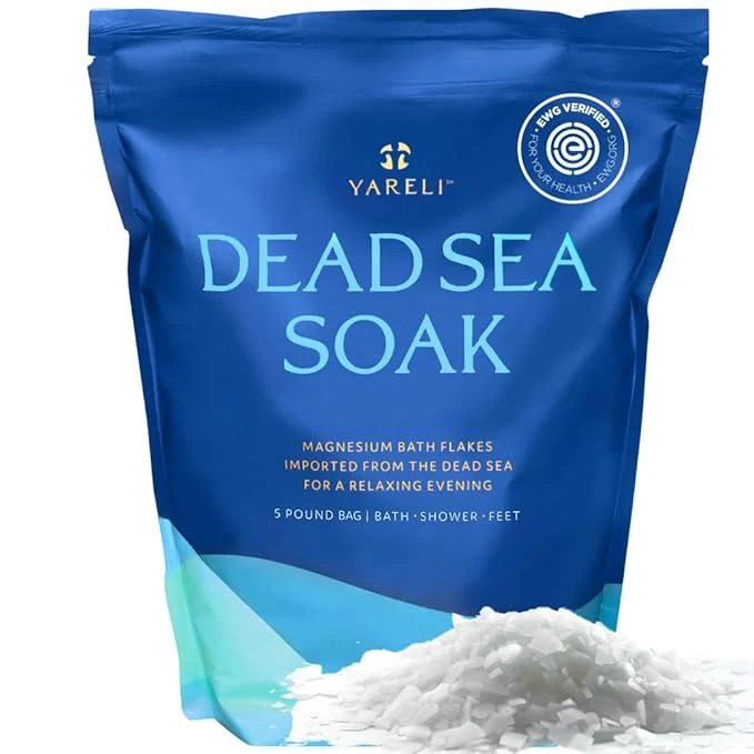 Detailed Yareli Magnesium Flakes Dead Sea Bath and Foot Soak to Epsom Salt Official