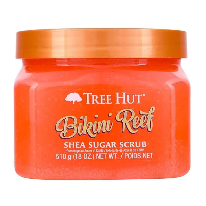 Luxury Tree Hut Bikini Reef Shea Sugar Scrub Exfoliating Hydrating Moisturizing Verified