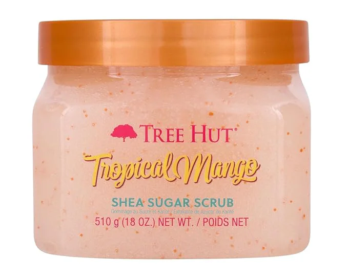 Original Tree Hut Tropical Mango Shea Sugar Scrub Mothers Day Gifts Exfoliating Smooth