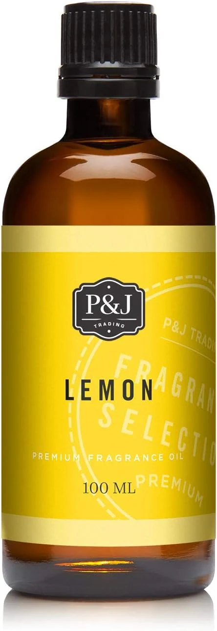 Organic P J Trading Fragrance Oil Lemon Oil 100ml Versatile
