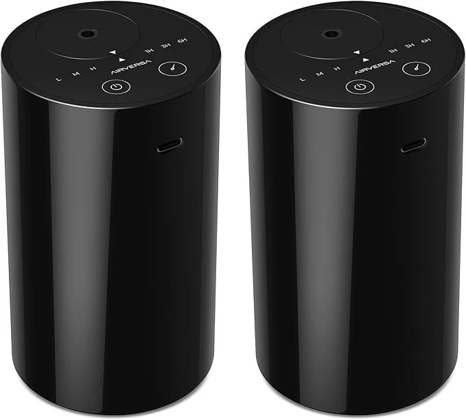 Soft Waterless Diffuser for Essential Oil Battery Operated Nebulizer 0.7 Fl.Oz. Luxury