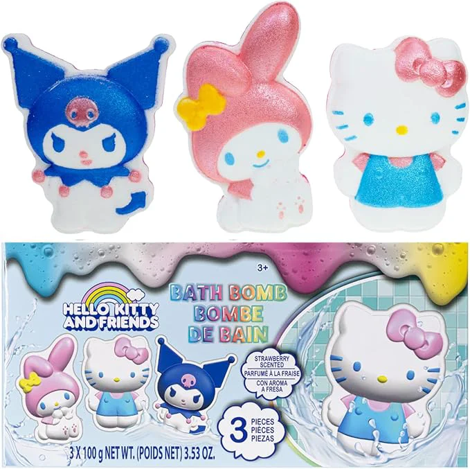 World-Class Hello Kitty and Friends Bath Bombs Top-Quality