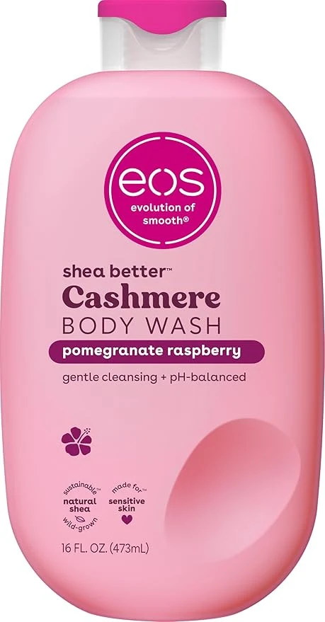 Detailed eos Cashmere Body Wash – Pomegranate Raspberry Moisturizing Body Wash Casual