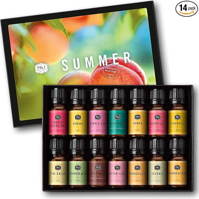 Prestigious P J Trading Fragrance Oil Summer Set Candle Scents Safe