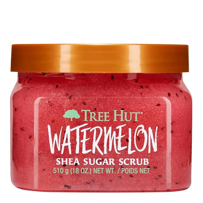 World-Class Tree Hut Watermelon Shea Sugar Scrub Mothers Day Gifts Exfoliating Hydrating Carefully Designed