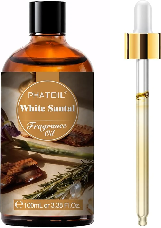 Excellent PHATOIL 3.38FL.OZ White Santal Fragrance Oils Trendy