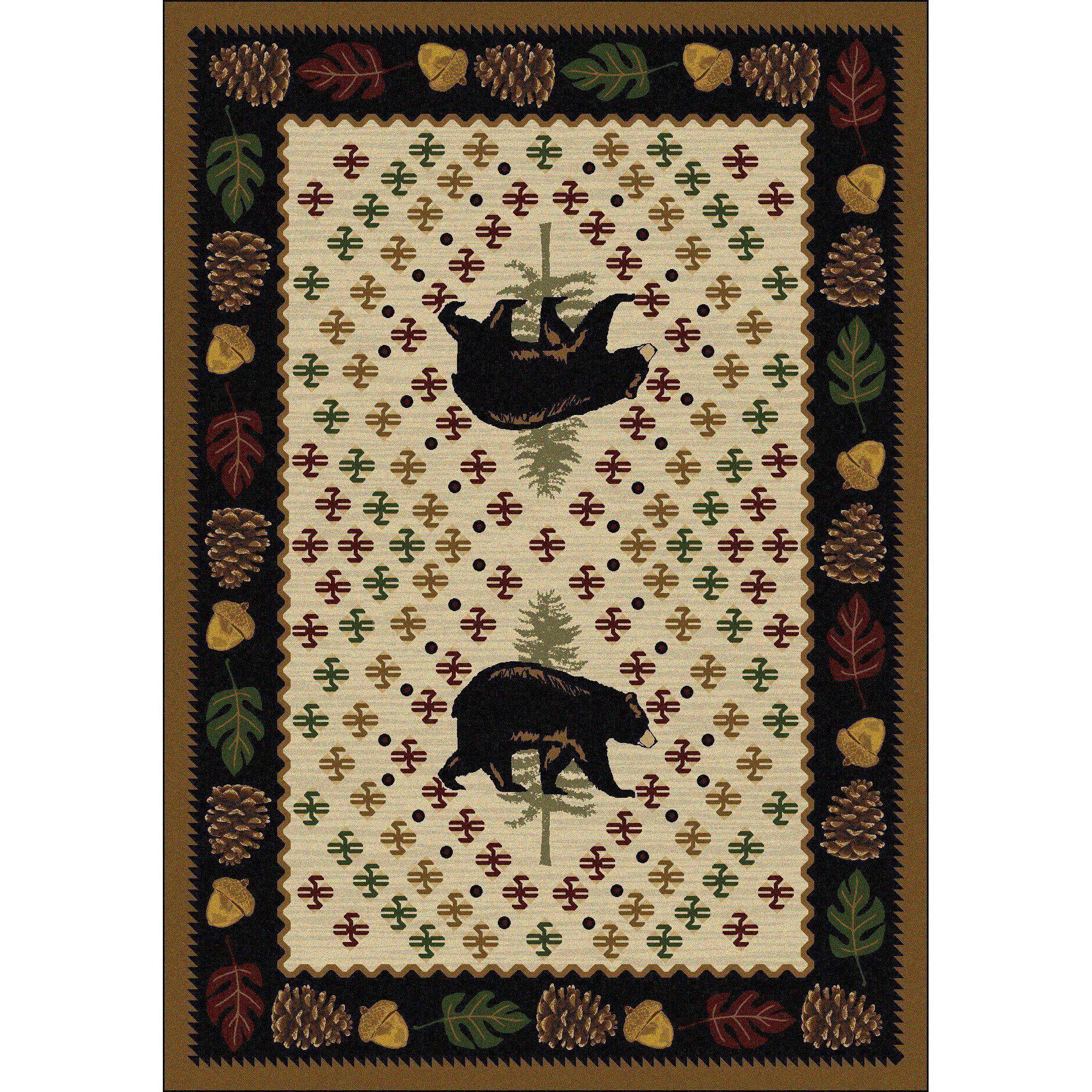 Fashionable Picnic Bear Rug – Natural Efficient
