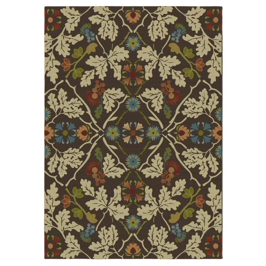 Powerful Oaking Away Rug Refined