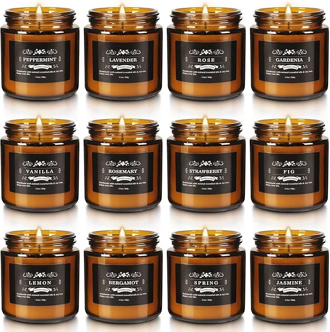 Crafted YOROXRG 12 Pcs Scented Candles Responsible