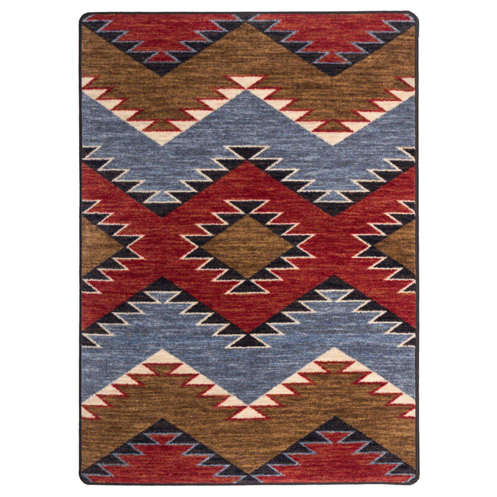 High-End Southwest Heritage Rug – Multi Detailed