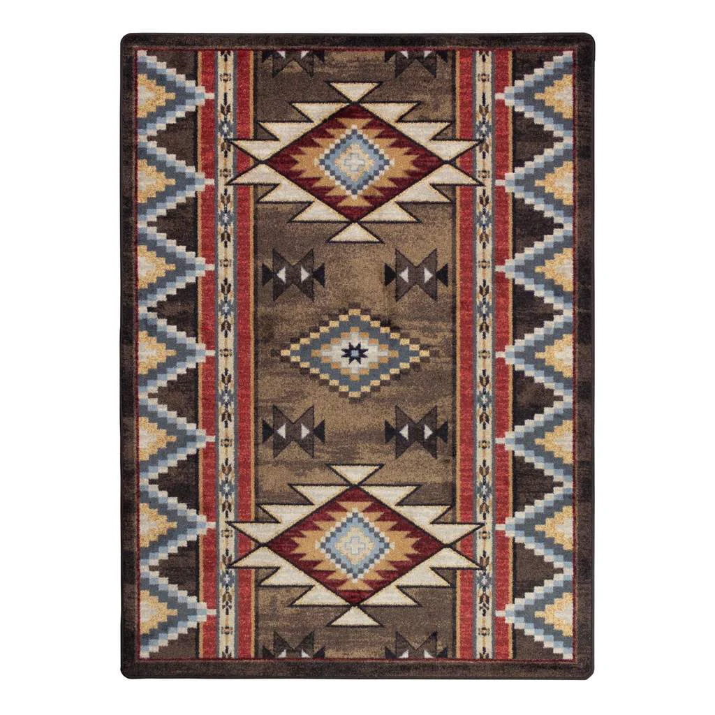 Safe Southwest Archers Rug – Brown Trusted