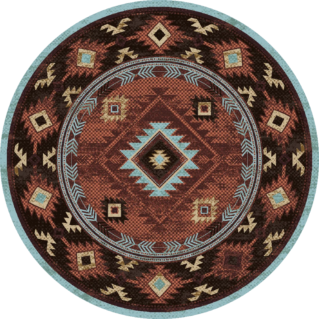 Trusted Whisky On The River Rug – Rust Exceptional
