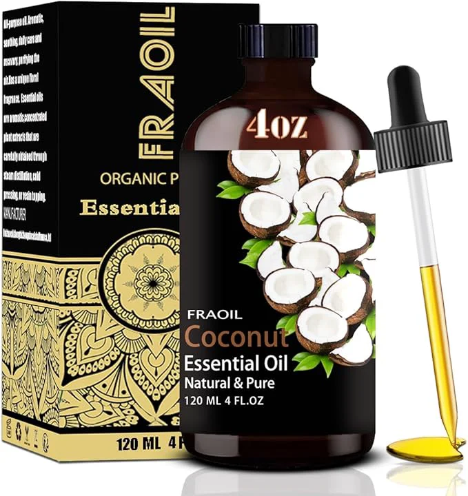Stylish Coconut Essential Oil Coconut Oil 4 Fl Oz 120ML Professional