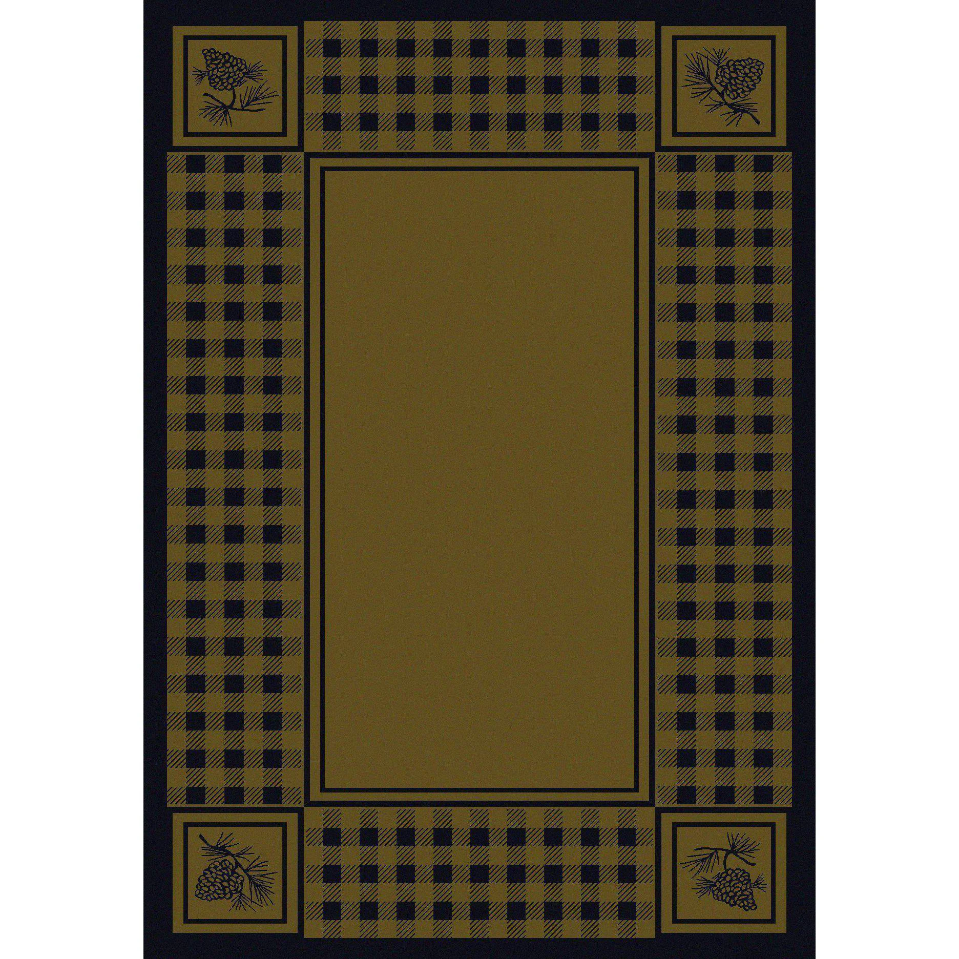 Professional Forest Refuge Rug – Green Verified