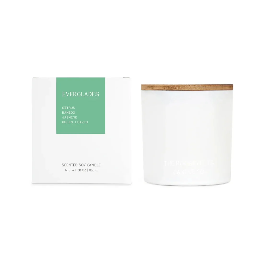 Convenient Everglades 3 Wick Candle Recyclable