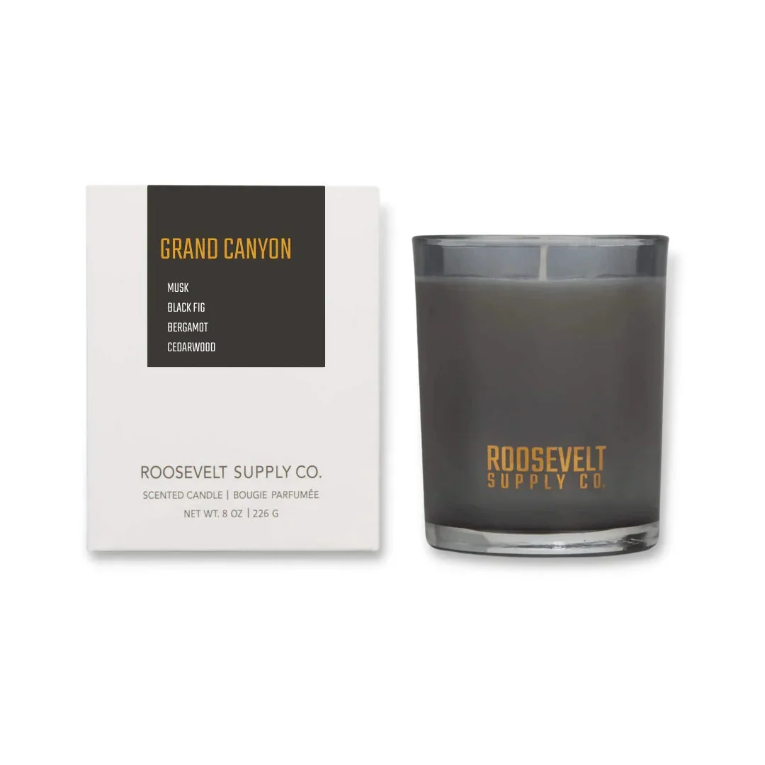 Smart Grand Canyon Smoked Glass Candle High-Quality