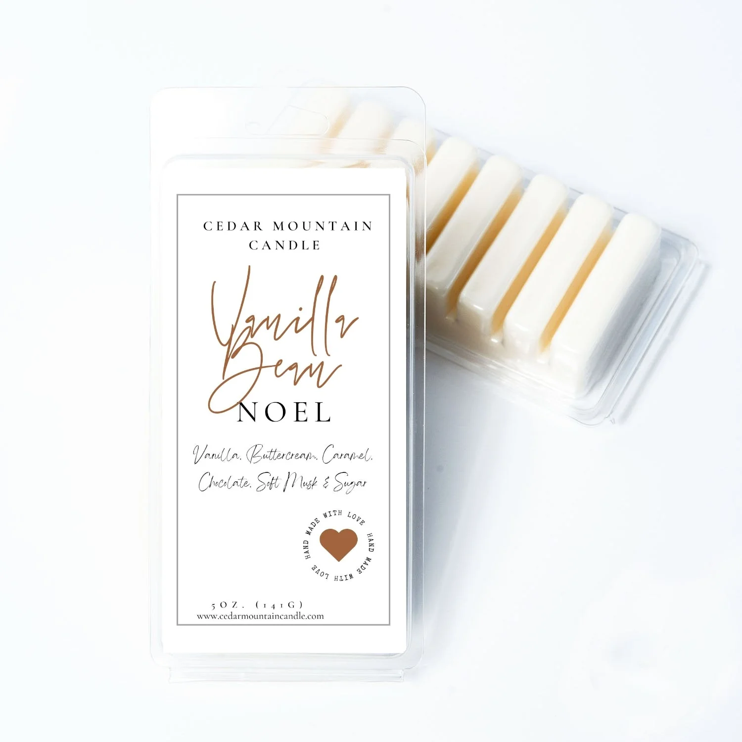 Recyclable Vanilla Bean Noel - 5.5 oz Wax Melts Functional