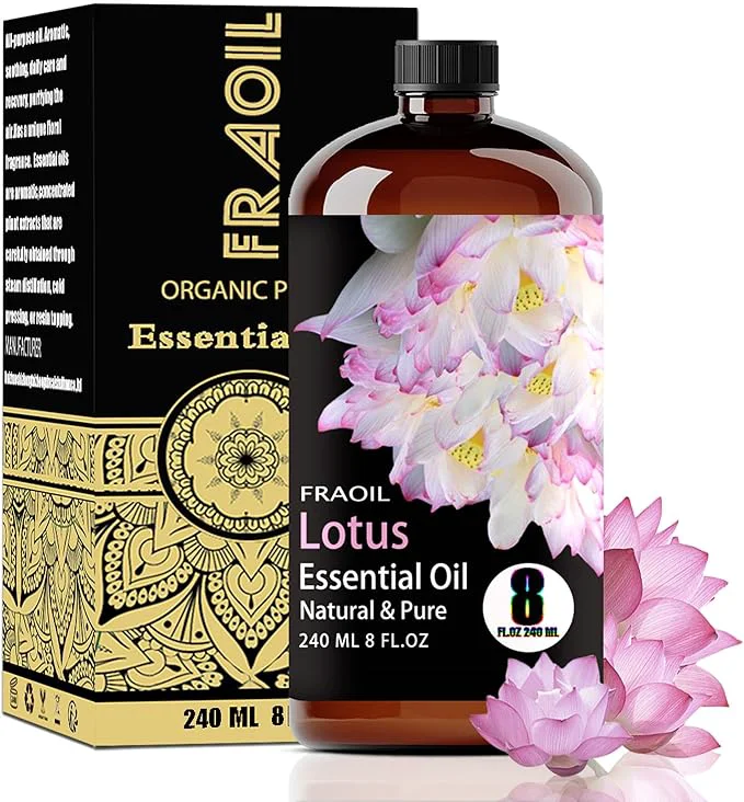 Sustainable Lotus Essential Oil Lotus Oil 8 Fl Oz 240ML High-Performance