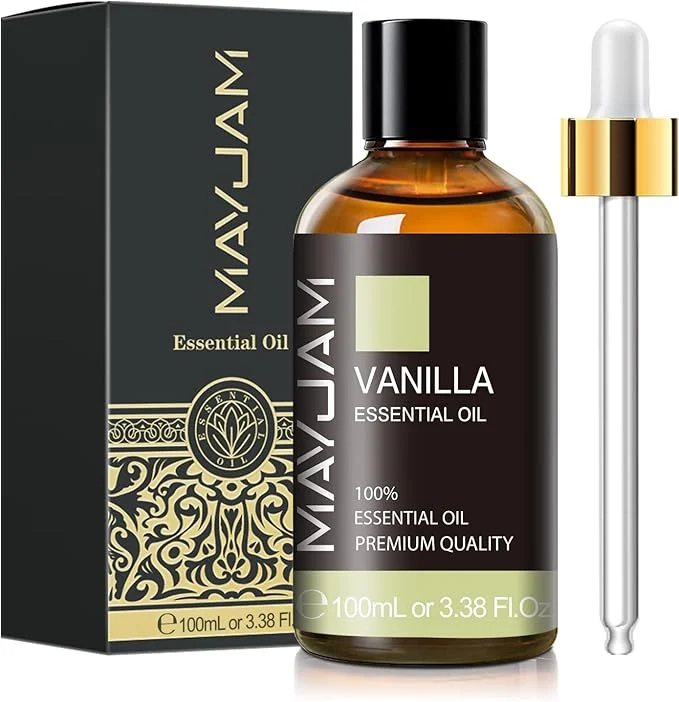 Innovative Vanilla Essential Oil 100ml MAYJAM Premium Essential Oils Exclusive