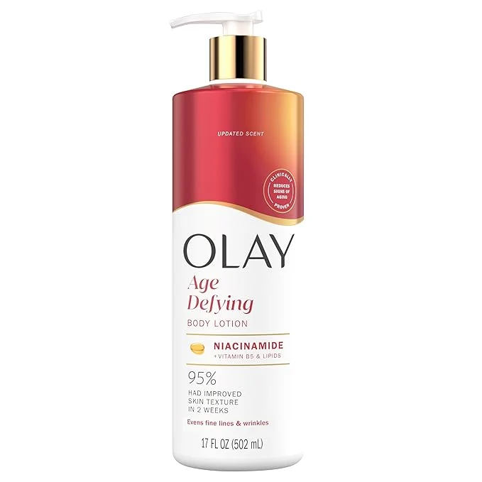 Breathable Olay Body Lotion for Women Age Defying Green