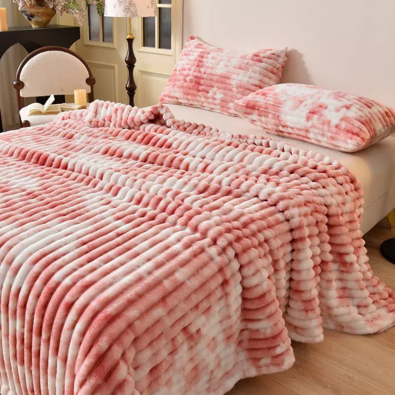 Comfortable Ownkoti Modern Striped Warm Throw Blanket Dependable