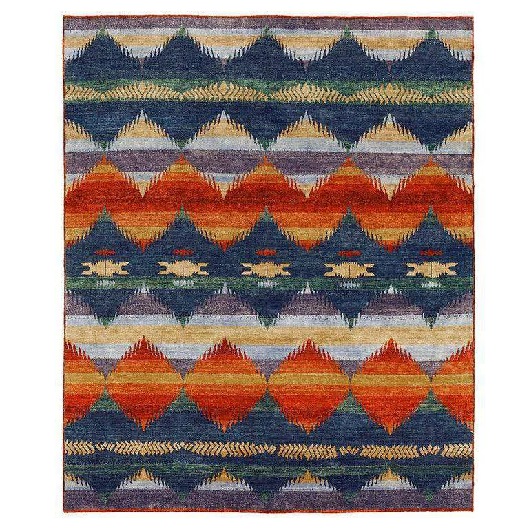 Reusable Pendleton Reserve Ombre Rug High-Grade