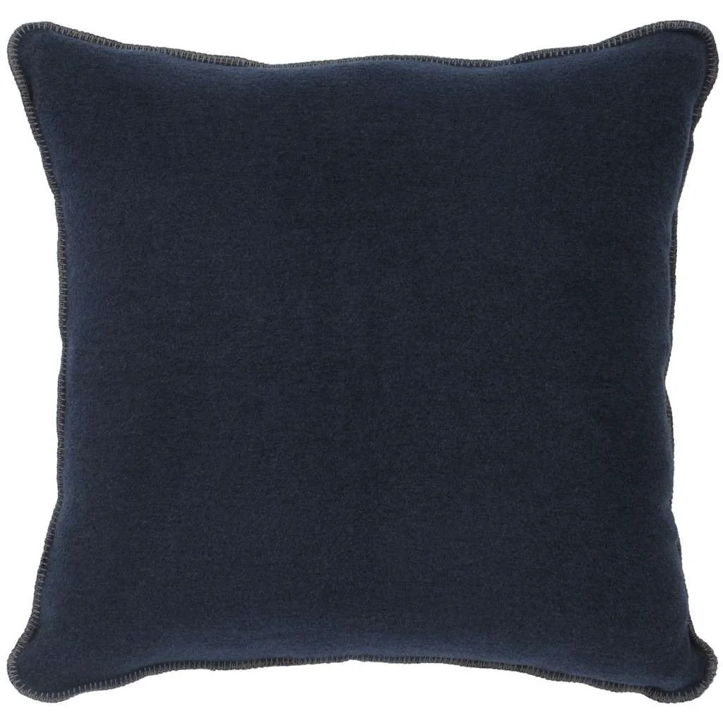 First-Class Solid Midnight Euro Sham Selected