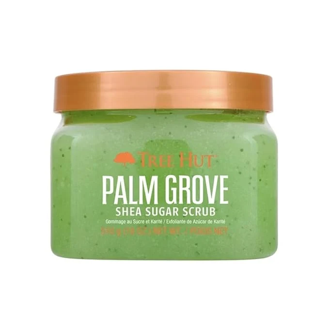 Smart Tree Hut Palm Grove Shea Sugar Scrub Exfoliating Hydrating Moisturizing Safe
