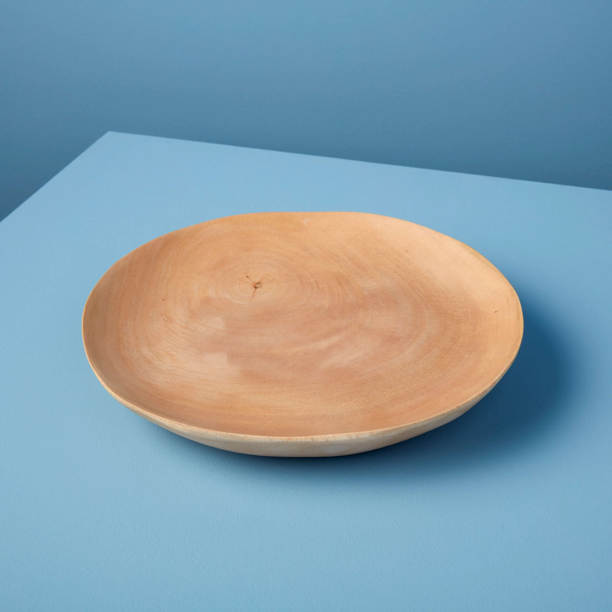 Practical Kiln Mango Wood Plate Medium Luxury