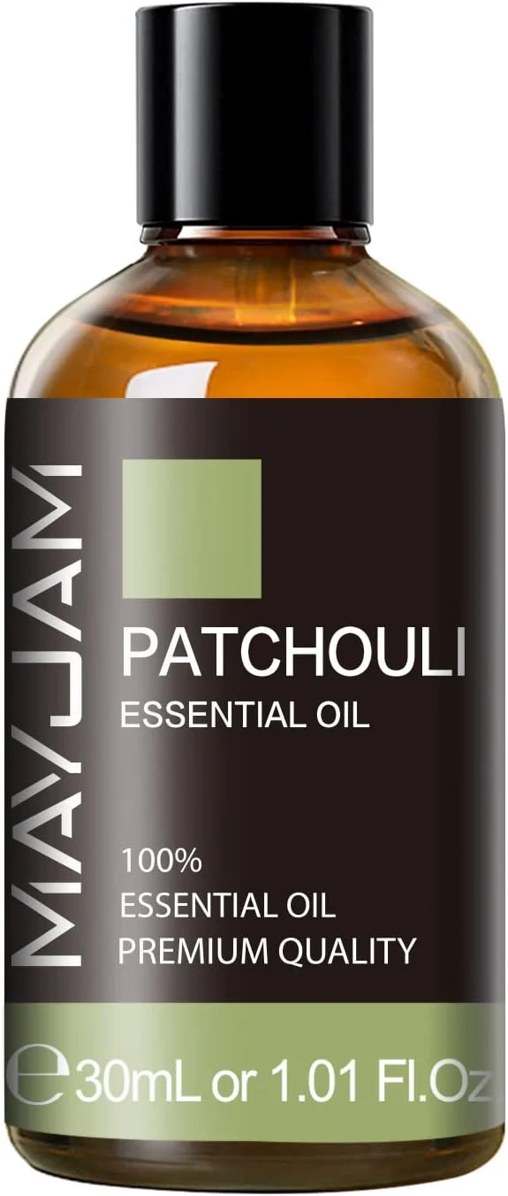 Authentic MAYJAM Patchouli Essential Oil 1.01FL.OZ Essential Oils Use Lightweight