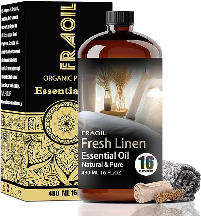 Expertly Made Fresh Linen Essential Oil Fresh Linen Oil 16 Fl Oz 480ML Selected