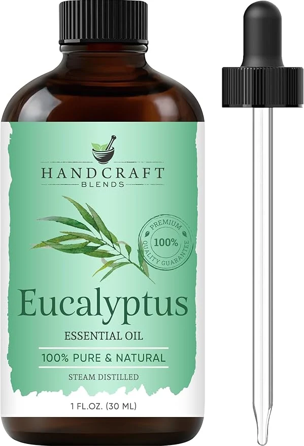 Superior Handcraft Blends Eucalyptus Essential Oil – 1 Fl Oz – Pure and Natural – Classic