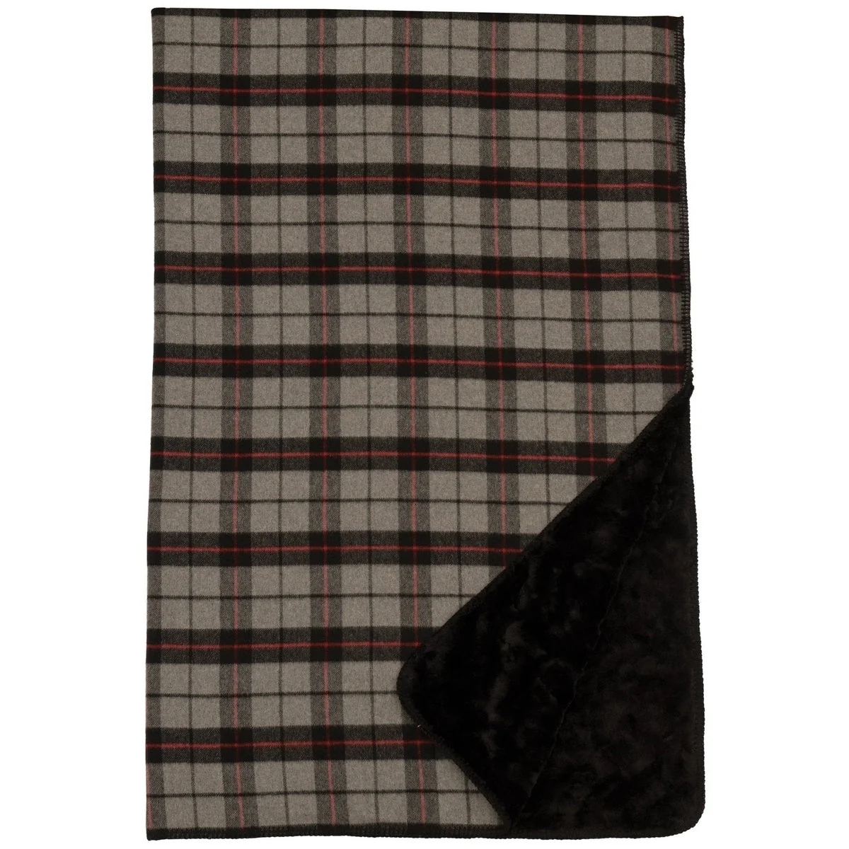 Environmentally Friendly Ponderossa Plaid Throw Sophisticated