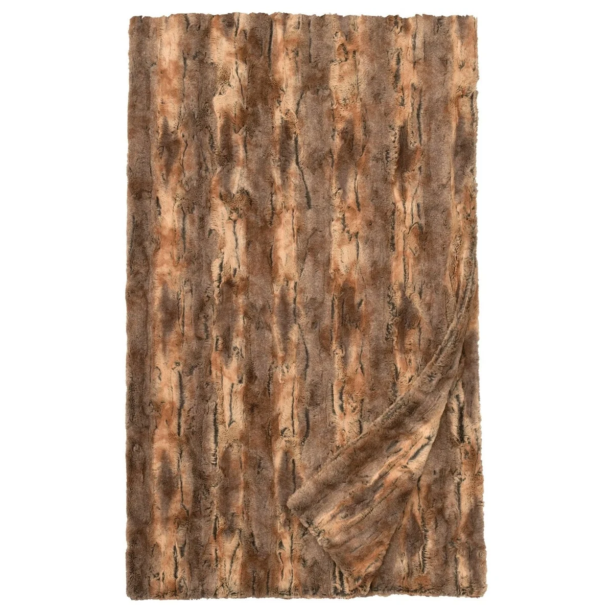 Soft Amber Fox Throw Eco-Friendly