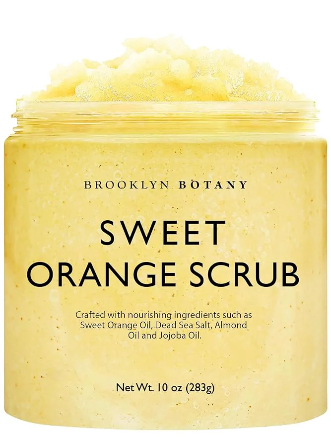 Comfortable Brooklyn Botany Sweet Orange Body Scrub Detailed