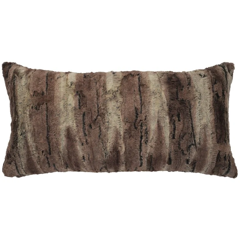 Proven Pewter Fox Pillow - 14x26 Smooth