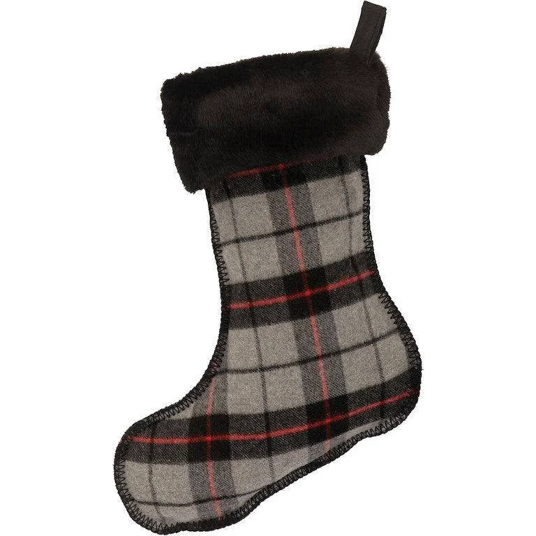 Professional Ponderosa Plaid Christmas Stocking Selected