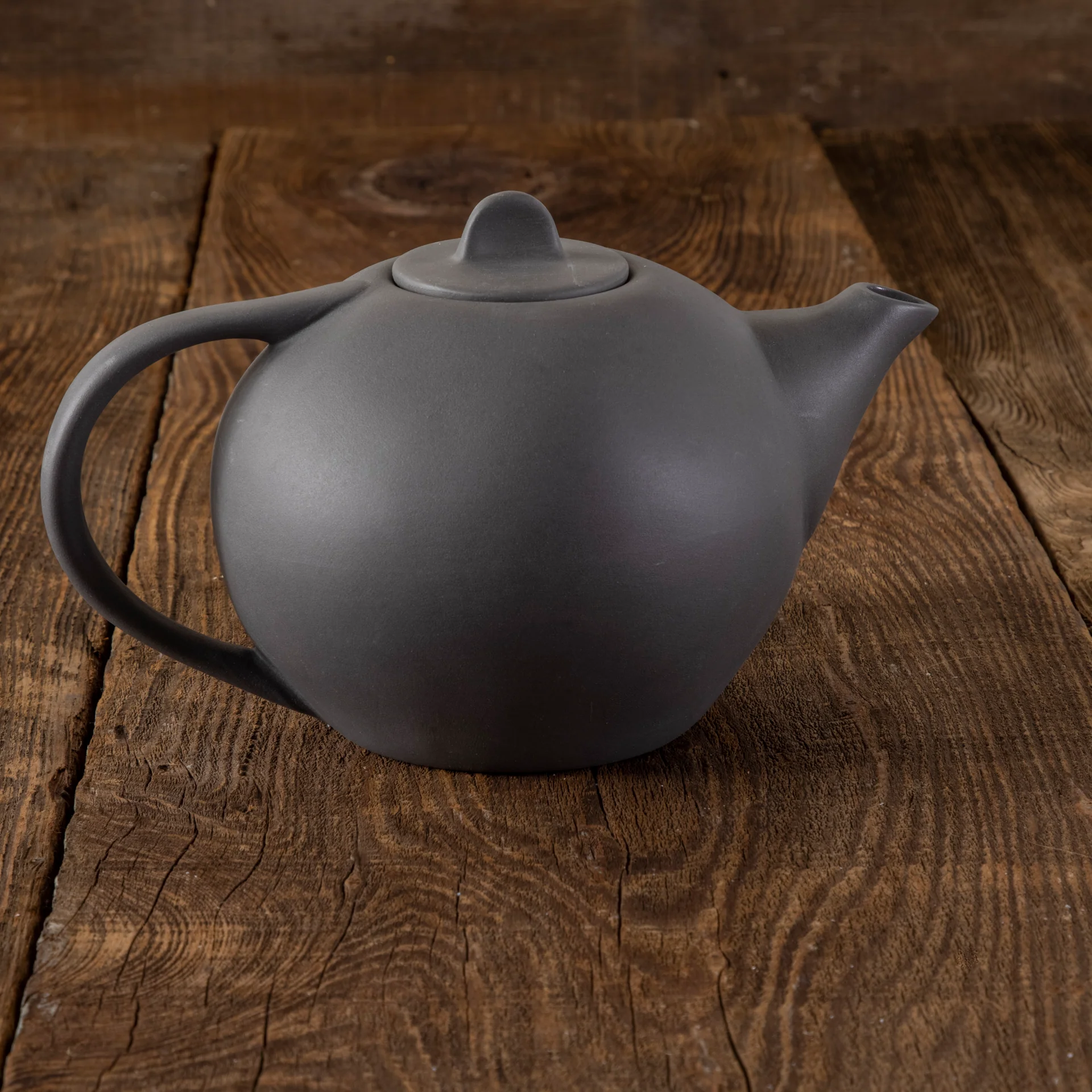 Expertly Made Tam Stoneware Teapot Slate High-Grade