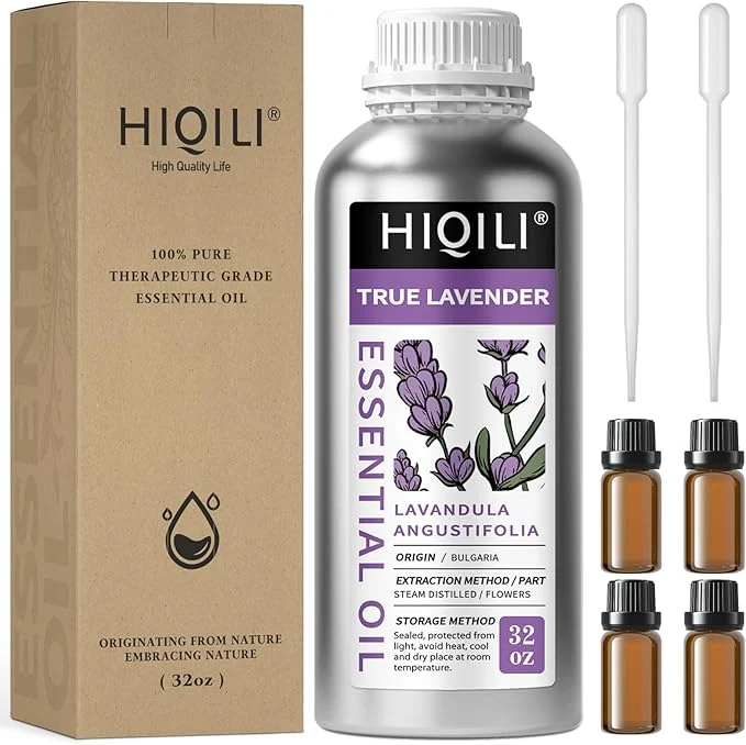 Solid HIQILI Lavender Essential Oil Large Capacity Natural Unique